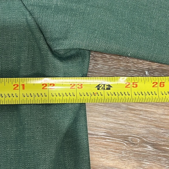 Vintage Cap’n Jack Light Weight Green Denim Jacket United States Steel Logo - Picture 9 of 11